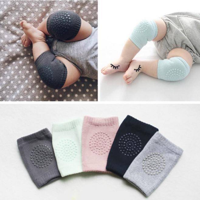 New Cotton Summer Baby Knee Pads Kids Anti Slip Crawl Necessary Knee Protector Baby Leg Warmers F3--45