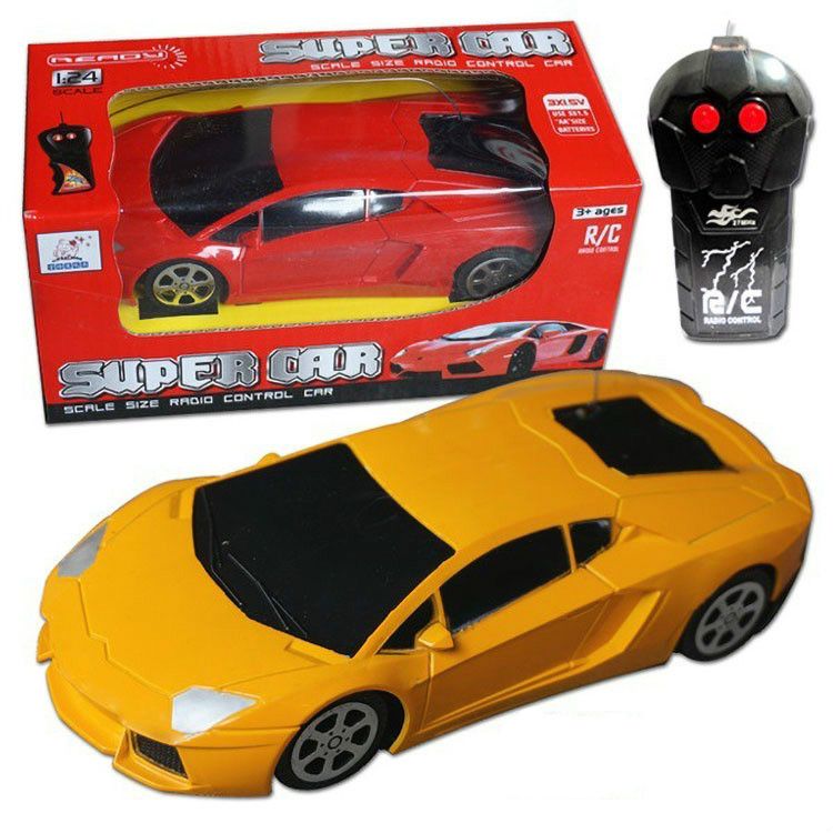 New remote control car children 1:24 Lamborghini sports car toy model car best selling simulation alloy toy car