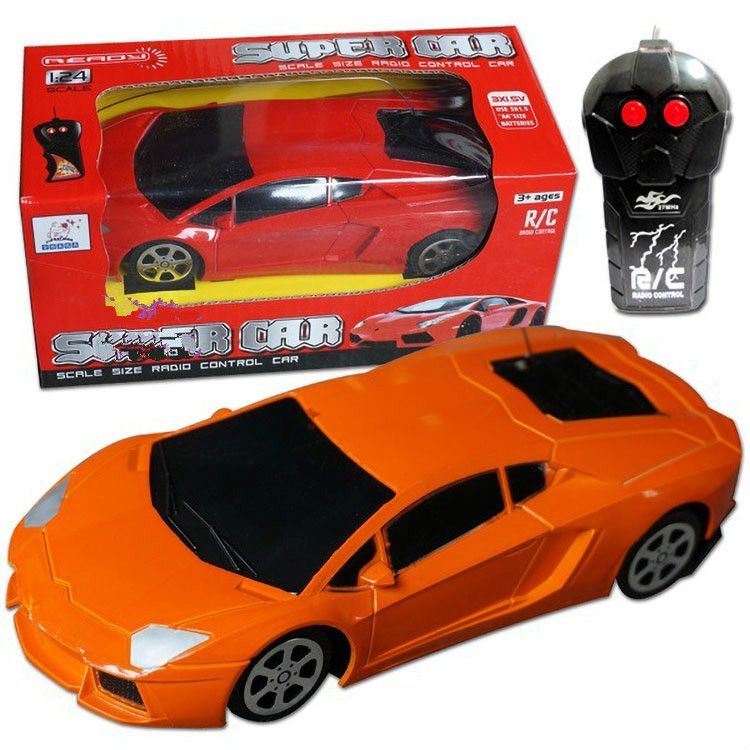 New remote control car children 1:24 Lamborghini sports car toy model car best selling simulation alloy toy car