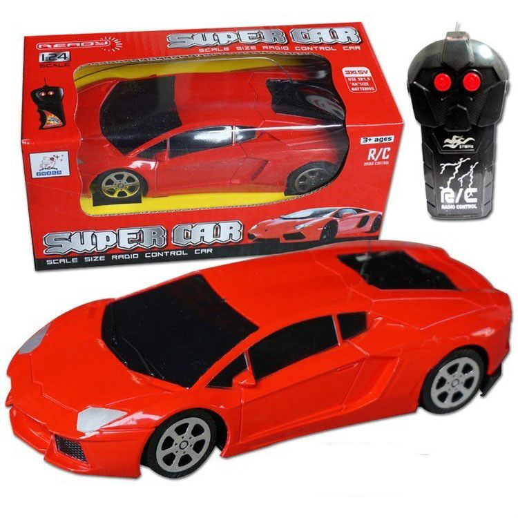 New remote control car children 1:24 Lamborghini sports car toy model car best selling simulation alloy toy car