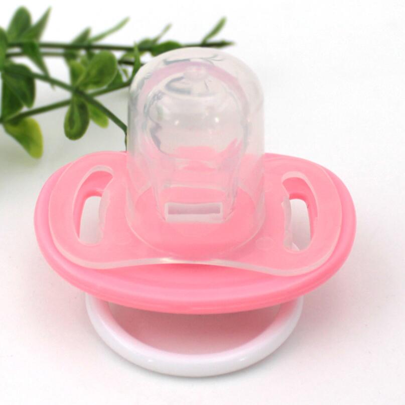 Baby pacifier flat head silicone baby pacifier bite music newborn comfort pacifier sleep type E-538