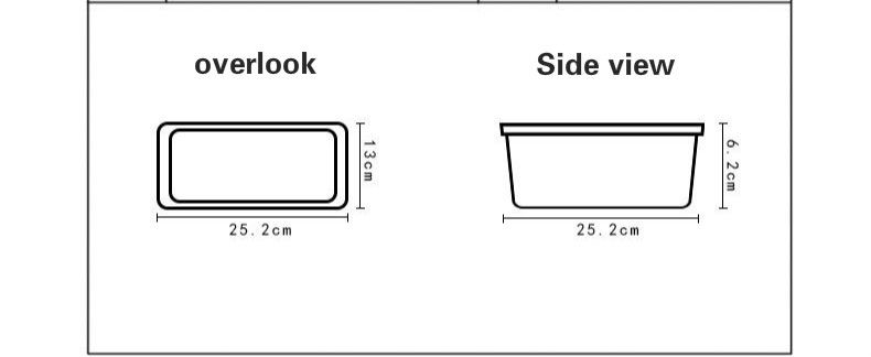 Cake Mold Rectangular Carbon Steel Non-stick without cover Non-stick Toast Pan Bread Mold Toast Box Bread Baking PanJ-31