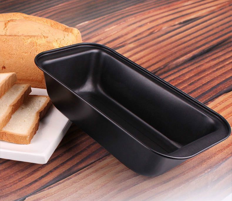 Cake Mold Rectangular Carbon Steel Non-stick without cover Non-stick Toast Pan Bread Mold Toast Box Bread Baking PanJ-31
