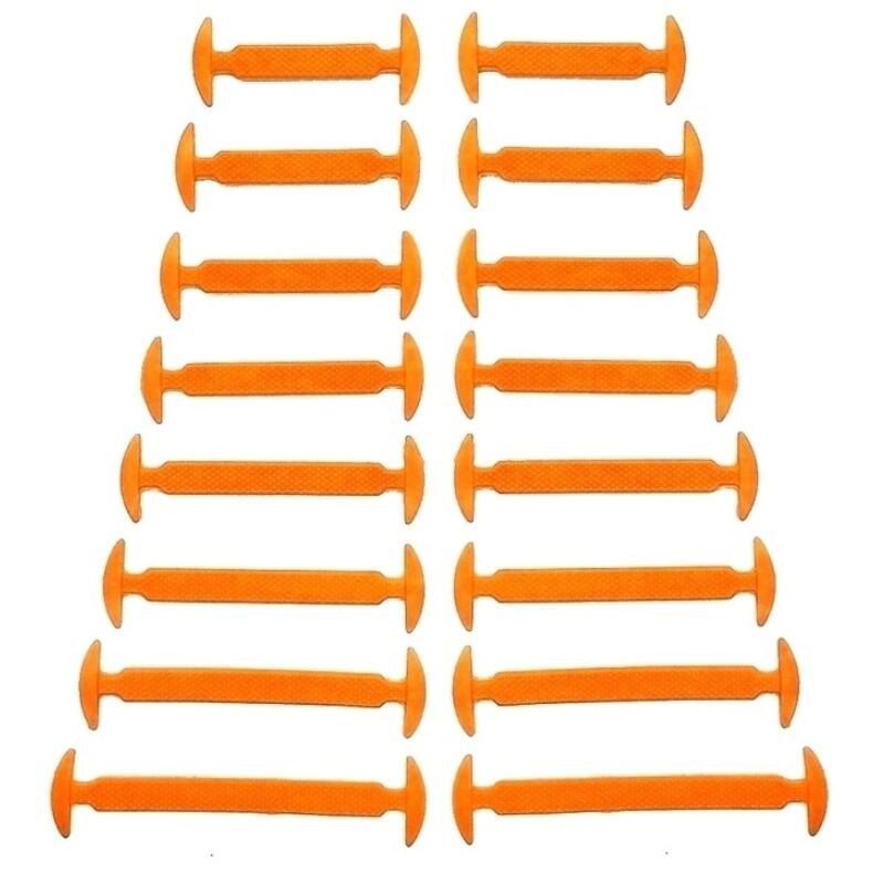 14pcs/lot Elastic Silicone Shoelaces For Shoes Creative Shoelace No Tie Shoe Laces For Men Lacing Shoes Rubber Shoelaces E-557