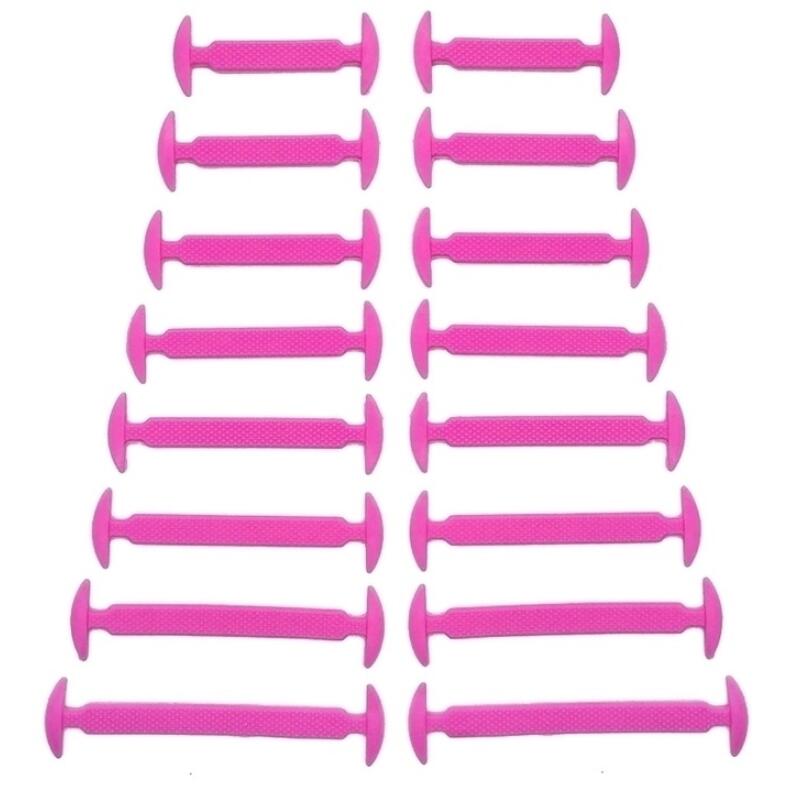 14pcs/lot Elastic Silicone Shoelaces For Shoes Creative Shoelace No Tie Shoe Laces For Men Lacing Shoes Rubber Shoelaces E-557