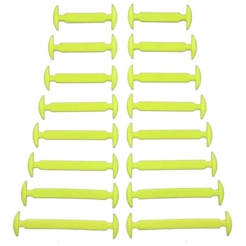 14pcs/lot Elastic Silicone Shoelaces For Shoes Creative Shoelace No Tie Shoe Laces For Men Lacing Shoes Rubber Shoelaces E-557