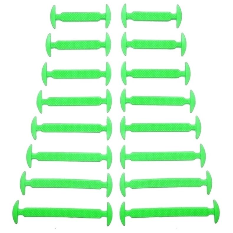 14pcs/lot Elastic Silicone Shoelaces For Shoes Creative Shoelace No Tie Shoe Laces For Men Lacing Shoes Rubber Shoelaces E-557