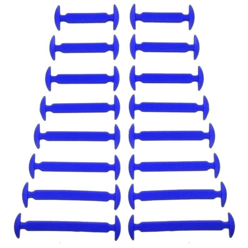 14pcs/lot Elastic Silicone Shoelaces For Shoes Creative Shoelace No Tie Shoe Laces For Men Lacing Shoes Rubber Shoelaces E-557