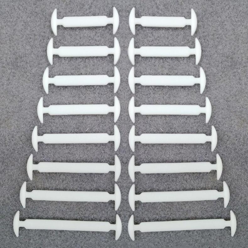 14pcs/lot Elastic Silicone Shoelaces For Shoes Creative Shoelace No Tie Shoe Laces For Men Lacing Shoes Rubber Shoelaces E-557