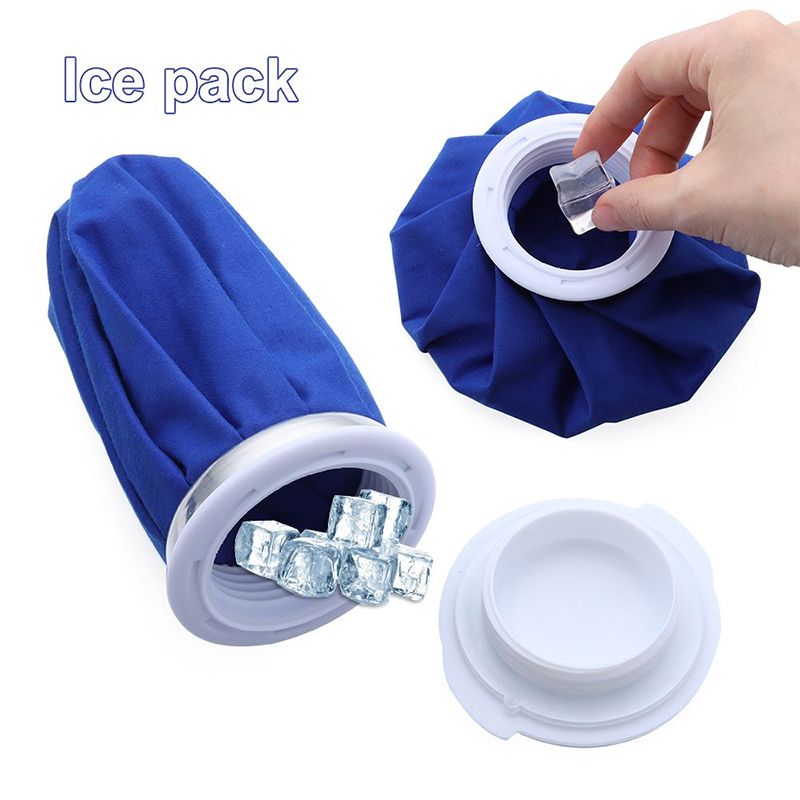 1pc Reusable Ice Bags Medical Cold Pack Hot Water Bag For Injuries Pain Relief Health Care Therapy Ice Pack For Knee Head Leg