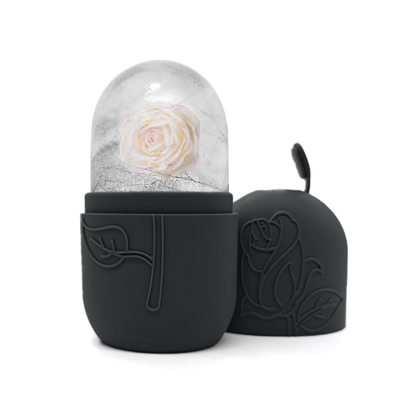 1pc face ice grid massager facial roller is used to relieve swelling and can be reused to glow