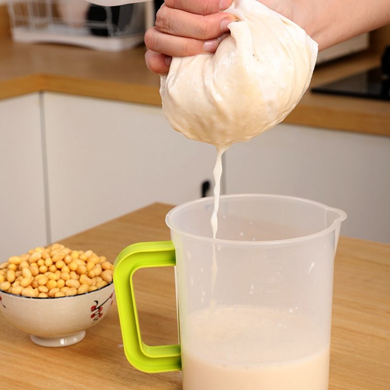 Soy Milk Wine Filter Bag Nut Milk Bag Tea Coffee Oil Yogurt Filter Net Mesh Kitchen Food Reusable Nylon Filter Bags Strainer E-875