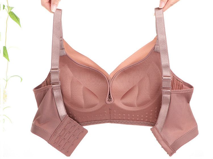 Underwear Women Gather And Prevent Sagging And Lift Up Adjustment Type Bra Seamless Beautiful Back No Steel Ring Bra