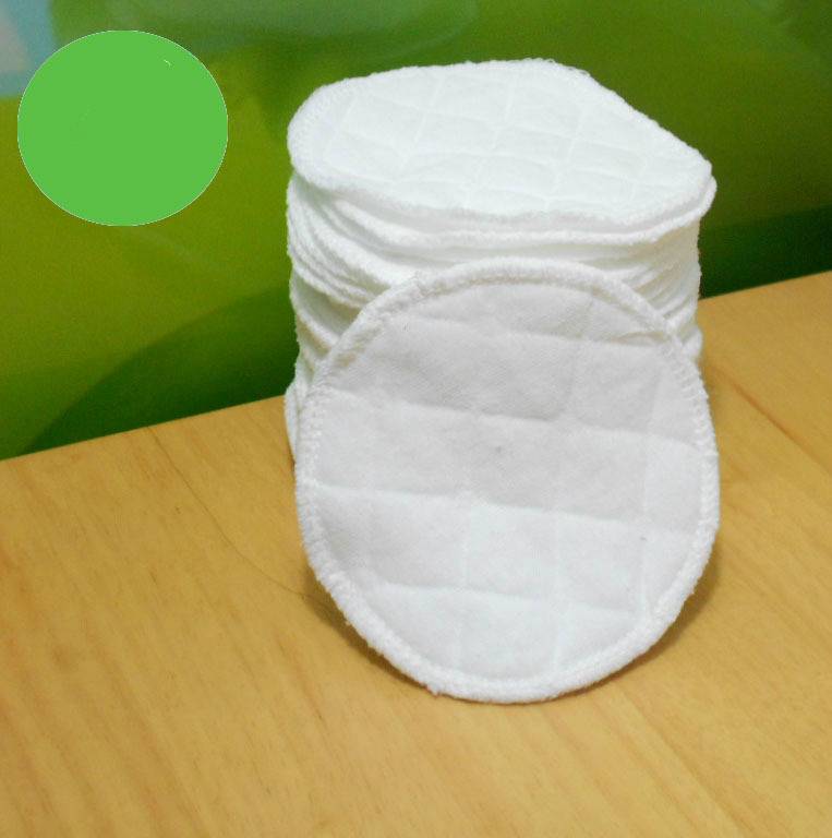 10 Pcs Reusable Breast Feeding Nursing Breast Pads Washable Soft Absorbent Baby M--23