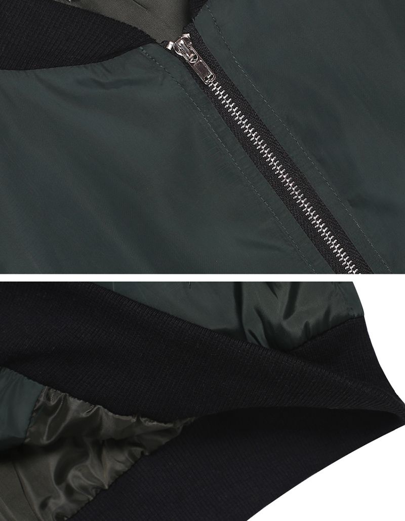 Spring Autumn Women Lady Thin Jackets Fashion Basic Bomber Jacket Long Sleeve Coat Casual Stand Collar Thin Slim Fit Outerwear