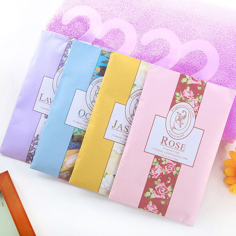 10 Pcs / Wardrobe Scented Bag Mildew Proof Insect Clothes Car Deodorant Sachet Sachet Bag
