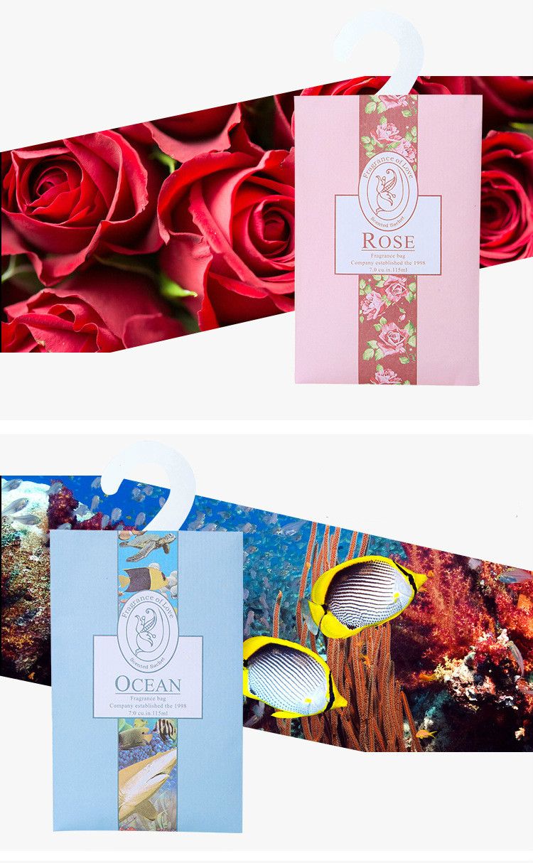 10 Pcs / Wardrobe Scented Bag Mildew Proof Insect Clothes Car Deodorant Sachet Sachet Bag