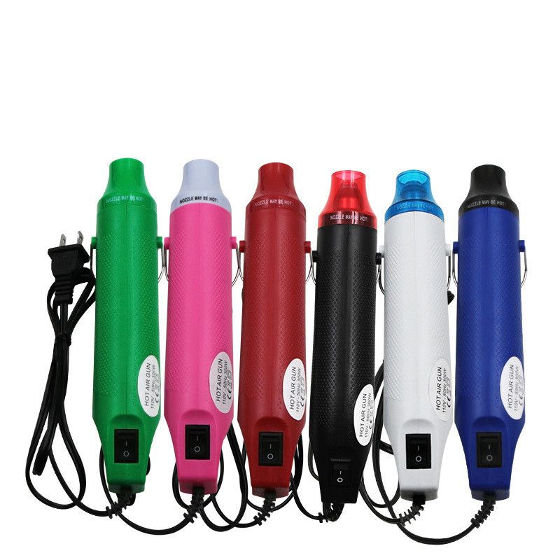 220V Hot Air Gun DIY Soldering Temperature Blower Gun Electric Power Hot Dryer Mini Heat Gun For Crafts Shrink Tubing Car Wrap