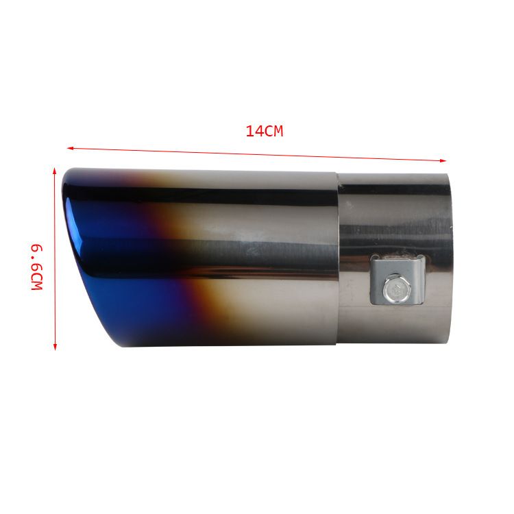Car modification tail throat tail pipe car exhaust muffler flue muffler modification supplies exhaust pipe modification