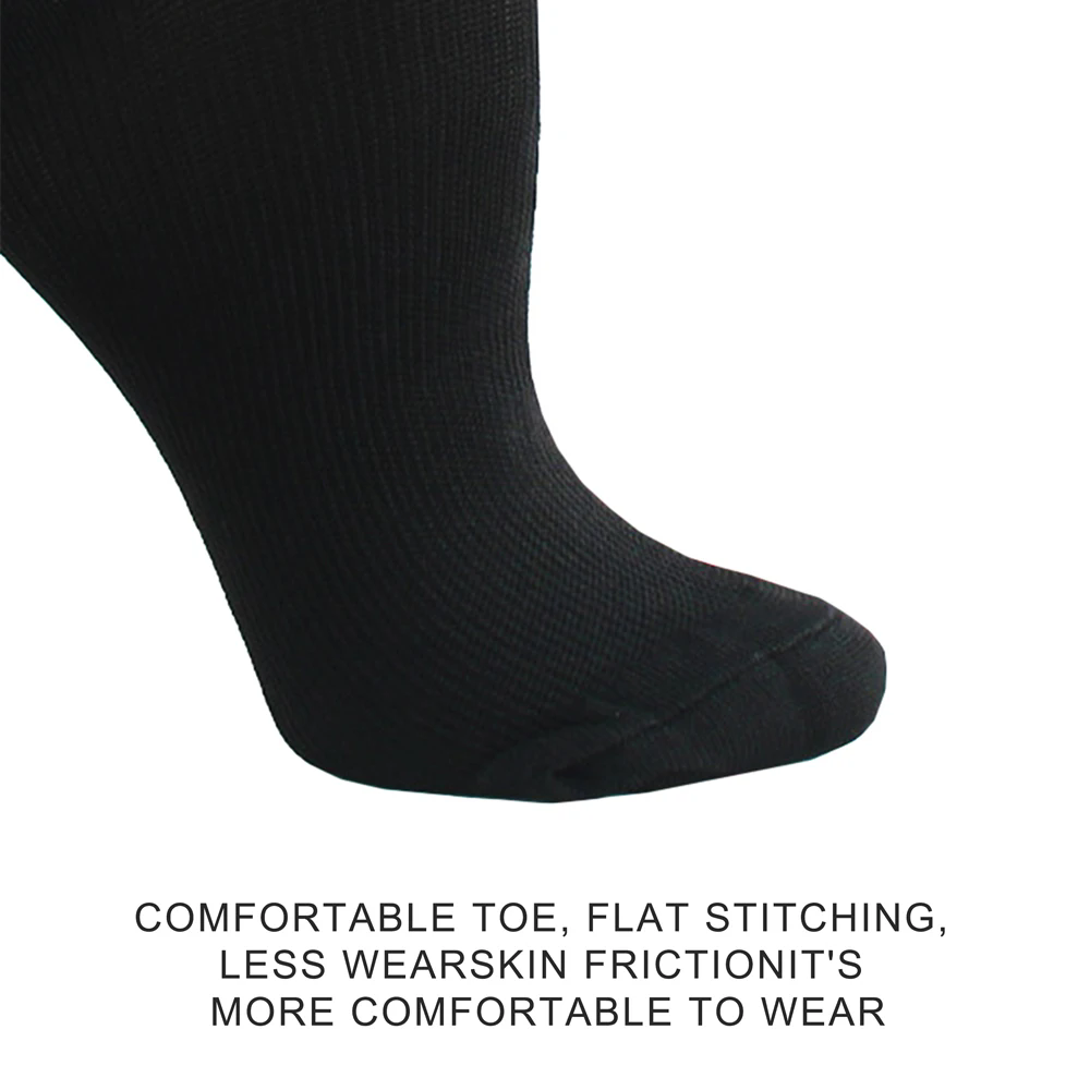 Varicose Veins Compression Socks Fit For Golf Rugby Running Hiking Sports For Anti Fatigue Driving Travel Flight Women Men Socks E-1121