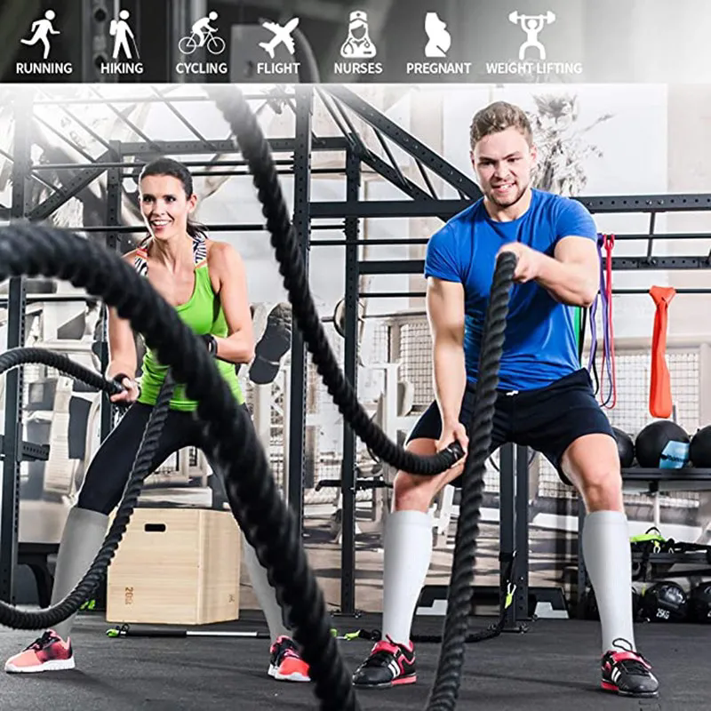 Varicose Veins Compression Socks Fit For Golf Rugby Running Hiking Sports For Anti Fatigue Driving Travel Flight Women Men Socks E-1121