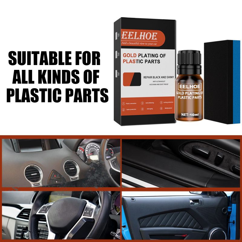 Automotive Plastic Liquid Crystal Coating Car Dashboard Interior Plastic Refurbishment Agent Coating Polishing Maintenance AgentB2-756