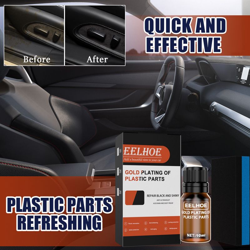 Automotive Plastic Liquid Crystal Coating Car Dashboard Interior Plastic Refurbishment Agent Coating Polishing Maintenance AgentB2-756