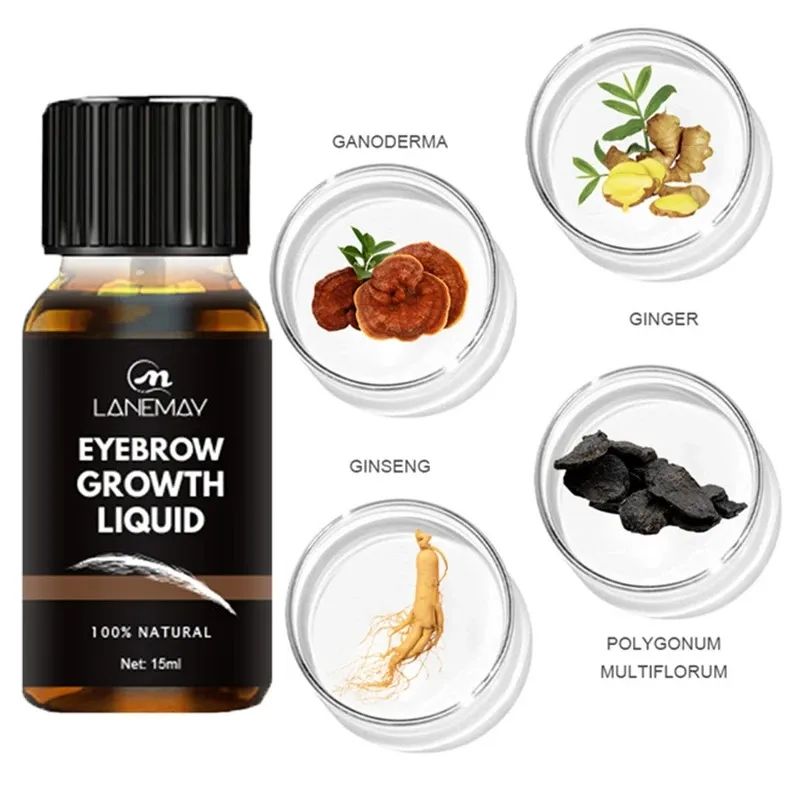 1pc Eyebrow Eyelash Growth Serum Fast Growing Prevent Hair Loss Damaged Treatment Thick Dense Eyes Makeup Care Products B2-923