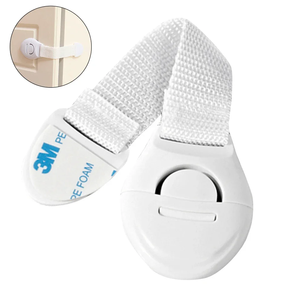 10PCS High-quality Cupboard Baby Safety Locks Cabinet Drawer Proof Cabinet Fridge Kid Child Lock E-1141