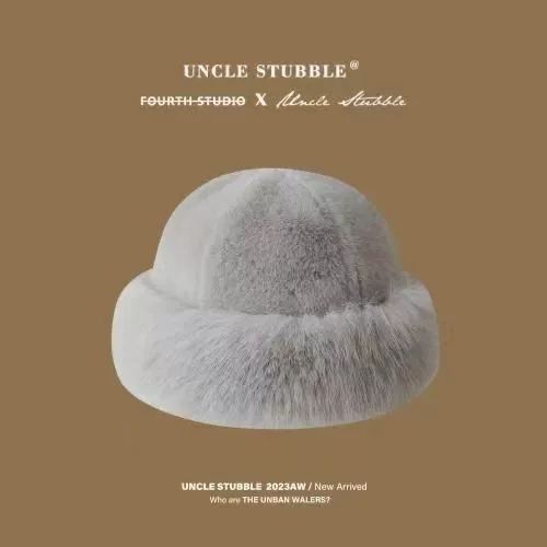 New Fluffy Fur Bucket Hat For Women Plush Fisherman Hat Warm Women's Winter Hat Thicken Cold Snowy Day Panama Cap Chrismas Gifts