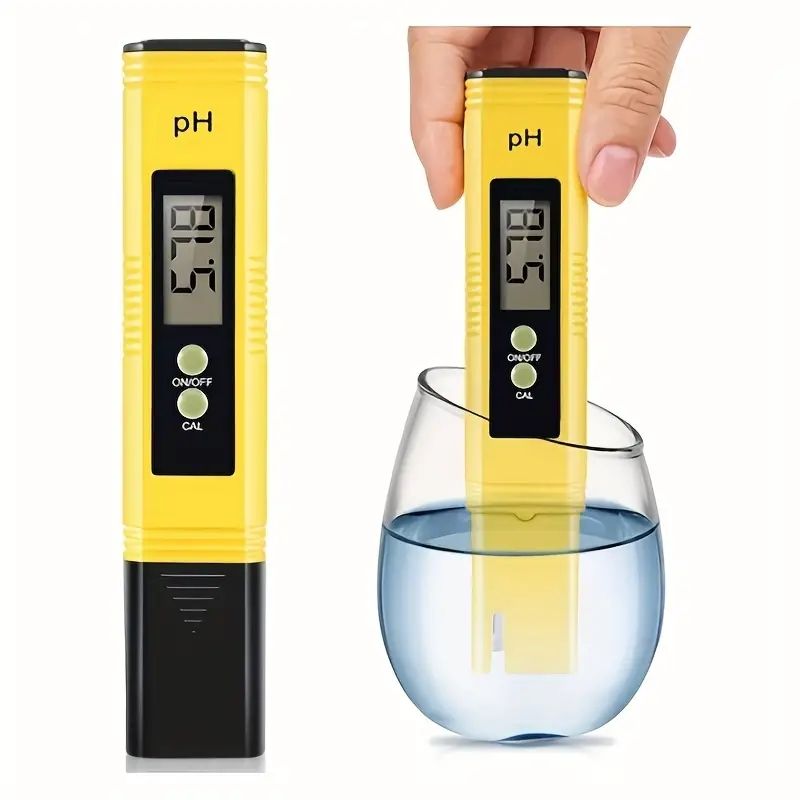 Shawty 1pc 0-14 PH Test Pen, Water Quality Tester, Portable High Precision PH Acidity Meter, Pocket Portable PH Meter Tester C-393