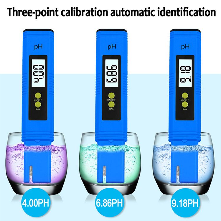 Shawty 1pc 0-14 PH Test Pen, Water Quality Tester, Portable High Precision PH Acidity Meter, Pocket Portable PH Meter Tester C-393