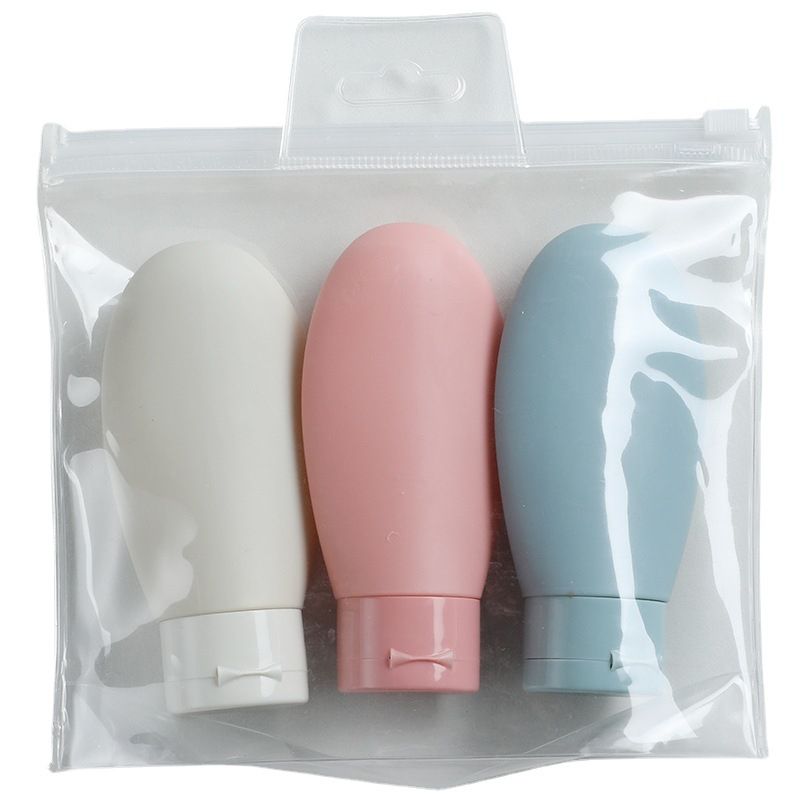 3pcs/set Nordic style Refillable Bottle Kit Portable Shampoo Shower Gel Bottles Container Travel Can Carry on the Plane &
