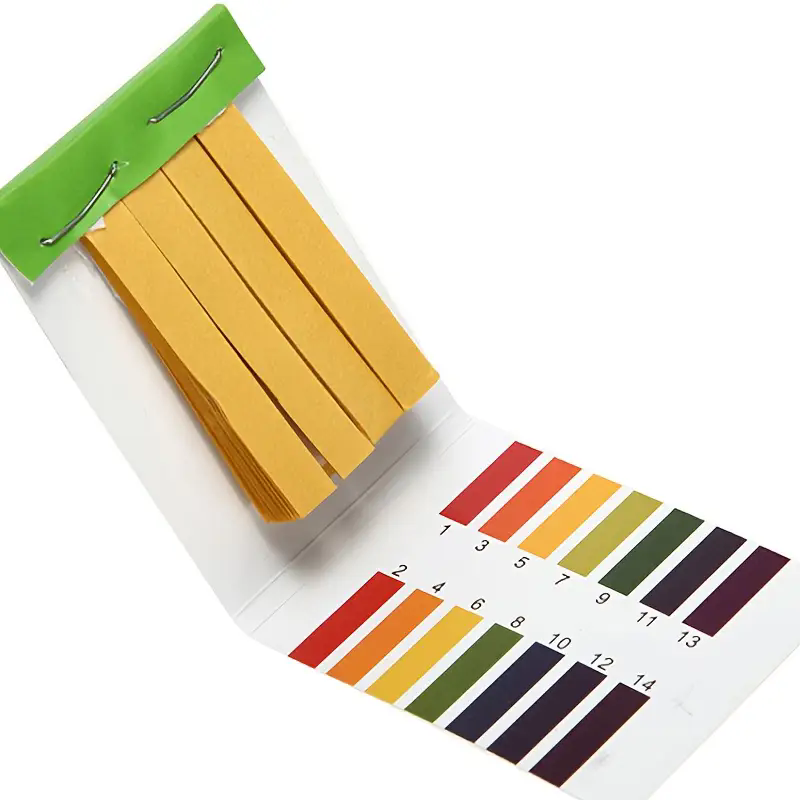 Professional 1-14 PH Litmus Paper Ph Test Strips Water Cosmetics Soil Acidity Test Strips With Control Card C-619