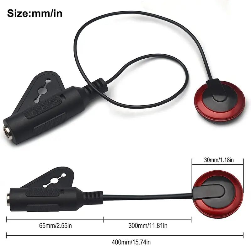 Acoustic Guitar Pickup Piezo Contact Pickup For Guitar Ukulele Violin Mandolin Banjo Kalimba Harp Microphone Banjo Accessories C-272