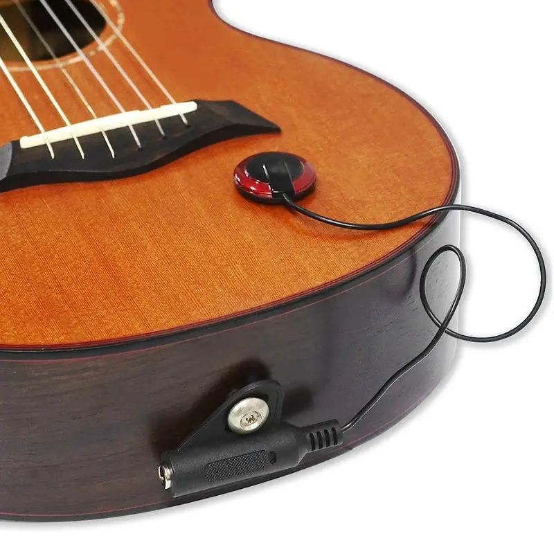 Acoustic Guitar Pickup Piezo Contact Pickup For Guitar Ukulele Violin Mandolin Banjo Kalimba Harp Microphone Banjo Accessories C-272