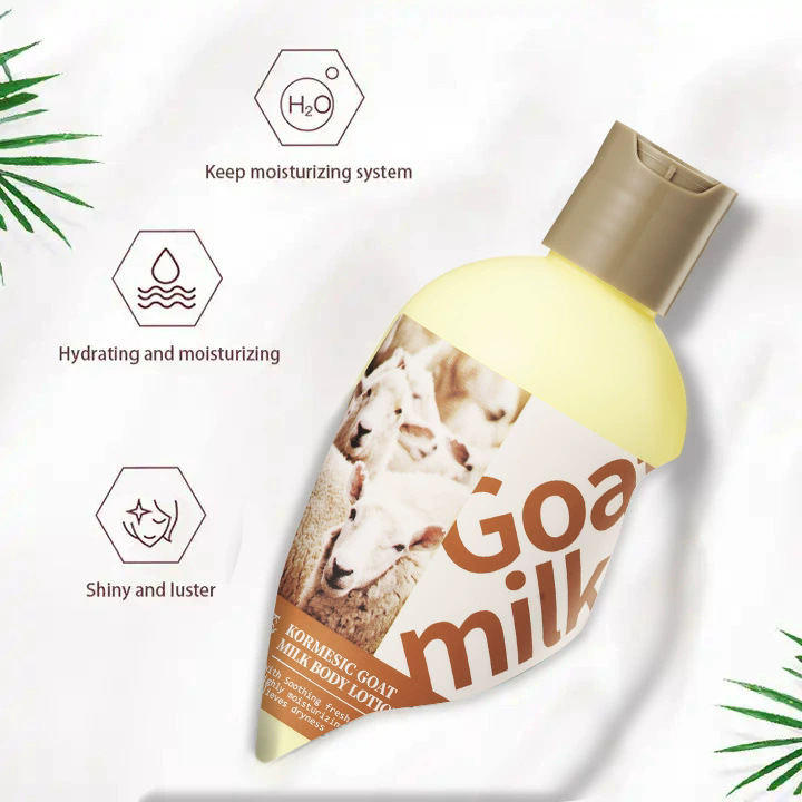 Goat Milk Body Wash Original For Smooth Sensitive Skin, Non-Irritation Mostiurizing PH Balancing Body Cleanser With Herb Complex