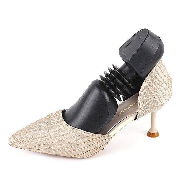 2PCS/Two Way Wooden Shoe Tree Men's And Women's Shoes Extender Adjustable Shoe Stretcher Shaper Frame Saw