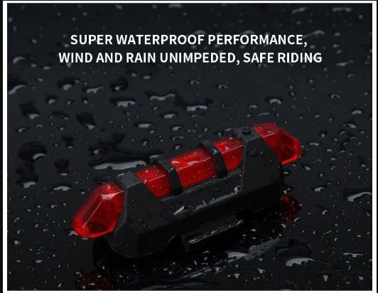 X-Tiger Bicycle Rear Light LED Safety Warning Cycling Portable Light Waterproof bike accessories Bike Taillight Bicycle Light E-577