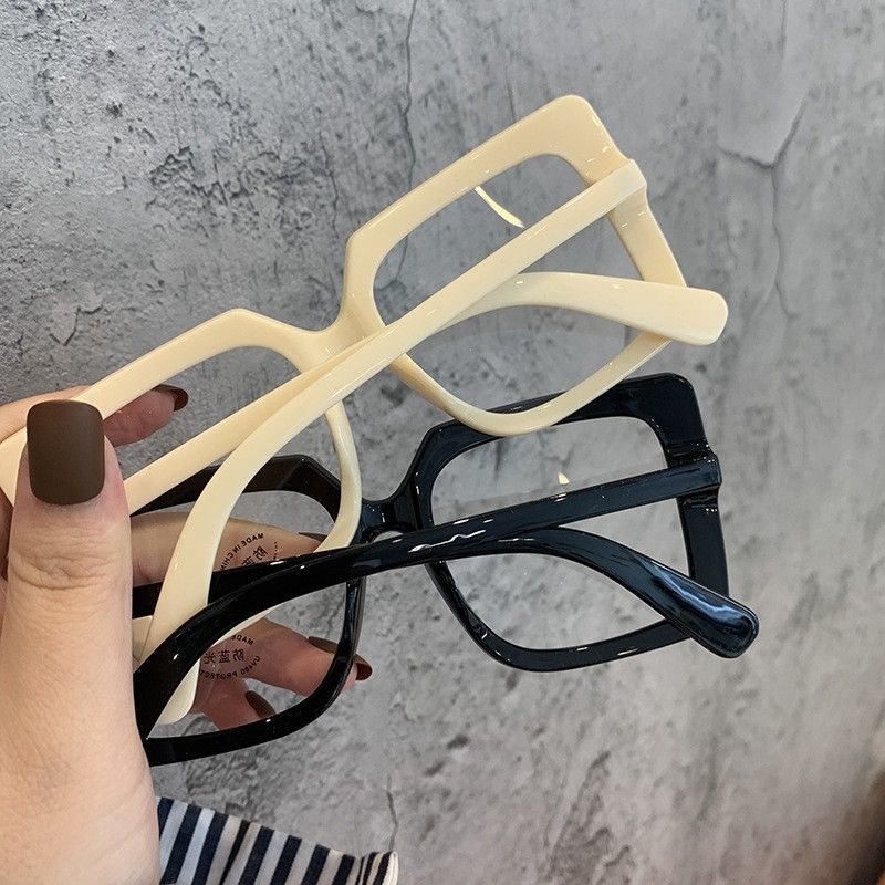 Big Square Anti Blue Light Glasses Womens Glasses Trend Computer Goggles Glasses Transparent Optical Spectacle FZ-463
