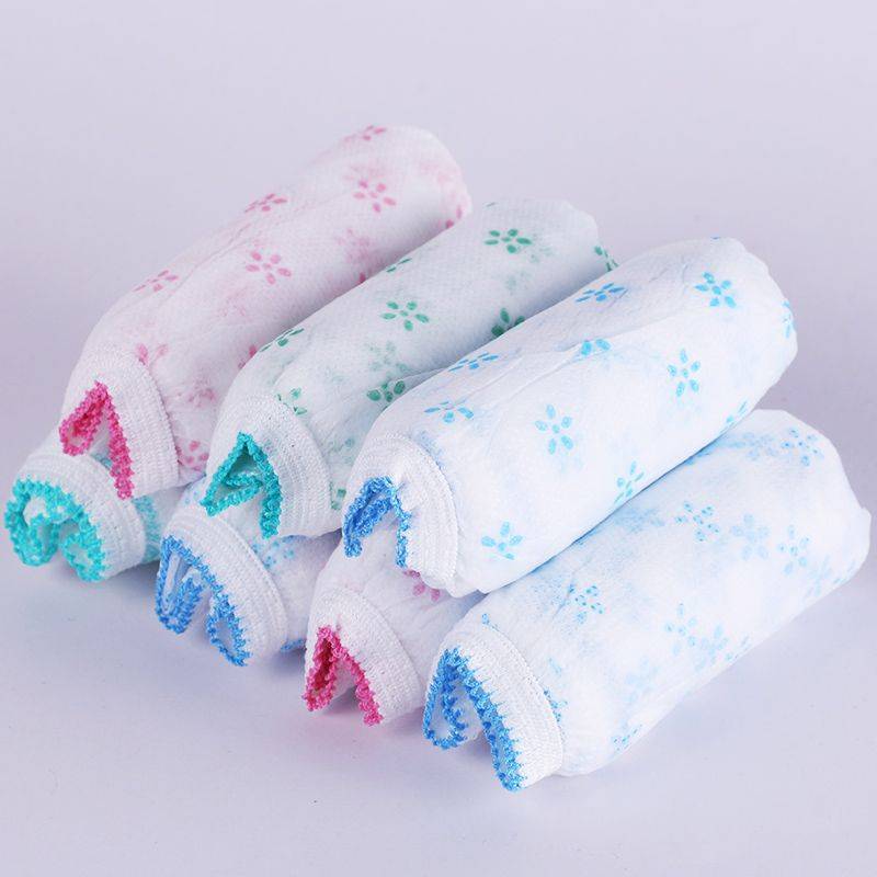 7pcs/lot Disposable Panties Maternity Underwear Panties/women's Travel Prenatal Postpartum Paper Non-woven Panties C-21-4