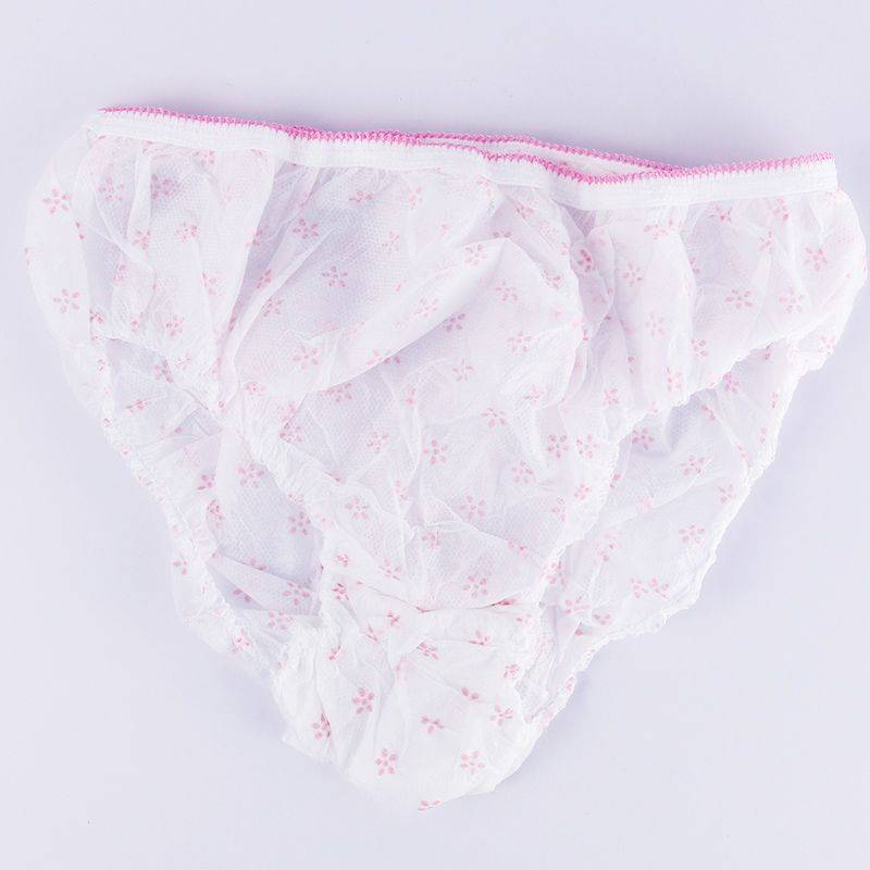 7pcs/lot Disposable Panties Maternity Underwear Panties/women's Travel Prenatal Postpartum Paper Non-woven Panties C-21-4