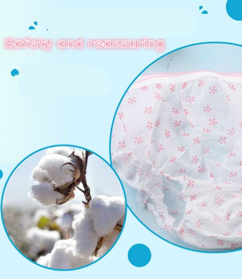 7pcs/lot Disposable Panties Maternity Underwear Panties/women's Travel Prenatal Postpartum Paper Non-woven Panties C-21-4