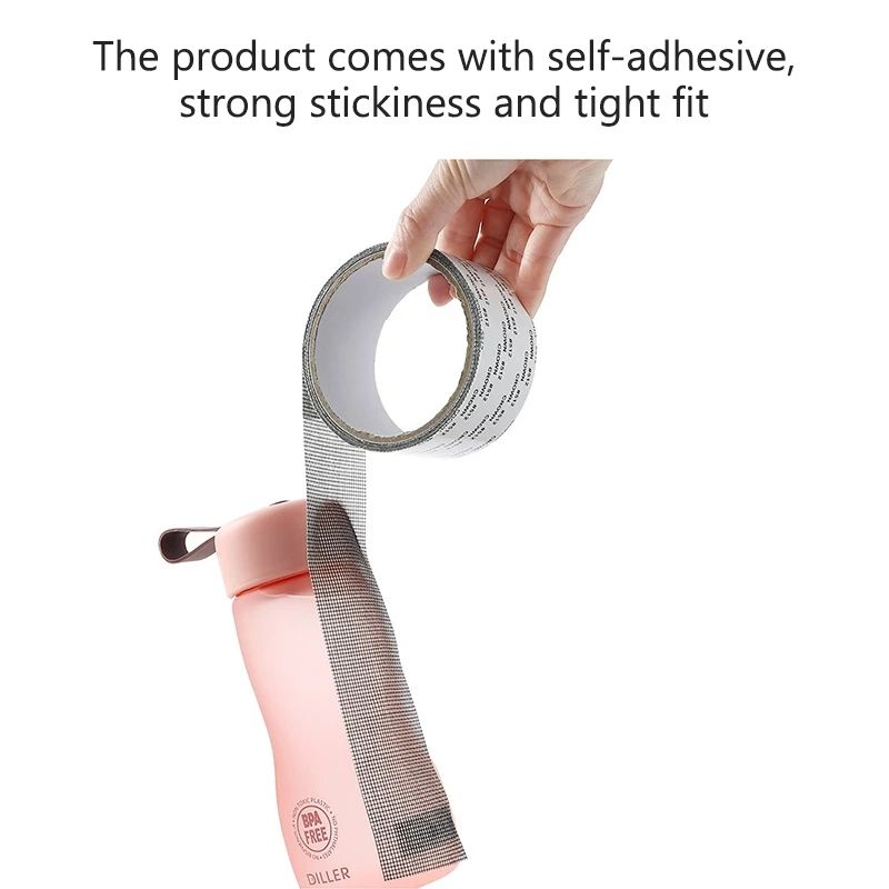 Self-adhesive Window Screen Mosquito Net Repair Tape Covering Wire Mesh Tape Seal for Window Door Tears Holes Patch Repair E-1195