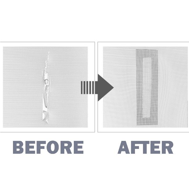 Self-adhesive Window Screen Mosquito Net Repair Tape Covering Wire Mesh Tape Seal for Window Door Tears Holes Patch Repair E-1195