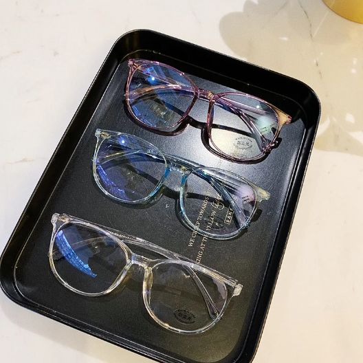 Transparent Computer Glasses Frame Women Men Anti Blue Light Round Eyewear Blocking Glasses Optical Spectacle EyeglassFZ-305