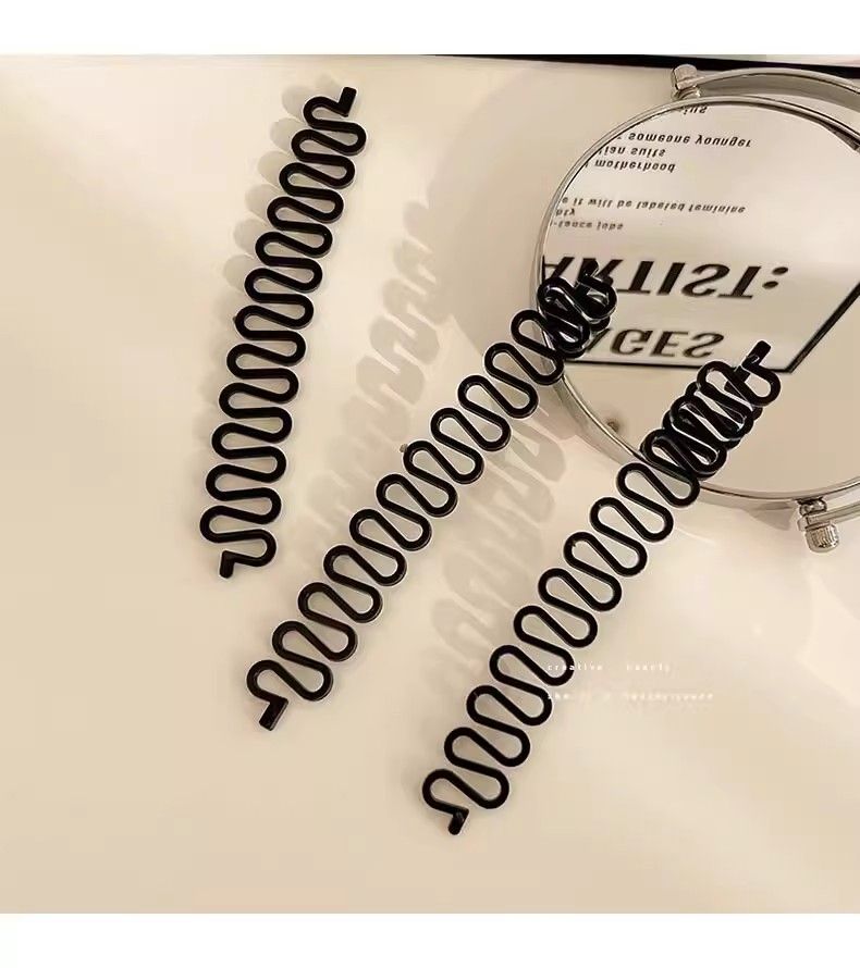 10PCS Women Hair Braid Tool Holder Clip Wave Hair Braiding Tool Weave Hair Braider Roller Hair Twist Styling Tool DIY Accessories