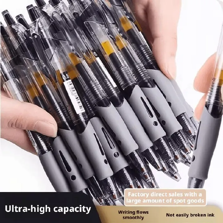 3-Pack / 6-Pack Gel Pens — Office Supplies & Study Essentials | 0.5mm Pens Optimized for Exam Practice | Direct from Manufacturer