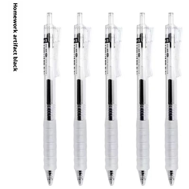 6-Pack "Cloud Grip" Study Essential — 0.5mm Retractable Gel Pens | Fast-Drying, Exam-Optimized Pens for Students (Exams & Practice) and Office Use
