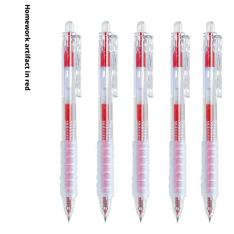 6-Pack "Cloud Grip" Study Essential — 0.5mm Retractable Gel Pens | Fast-Drying, Exam-Optimized Pens for Students (Exams & Practice) and Office Use